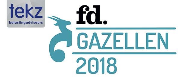 TEKZ Belastingadviseurs winnaar FD Gazellen 2018!
